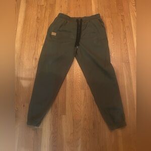 Men's Casual Olive Joggers
